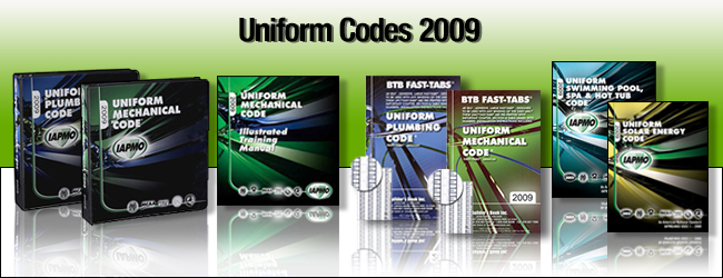 2009 Uniform Codes