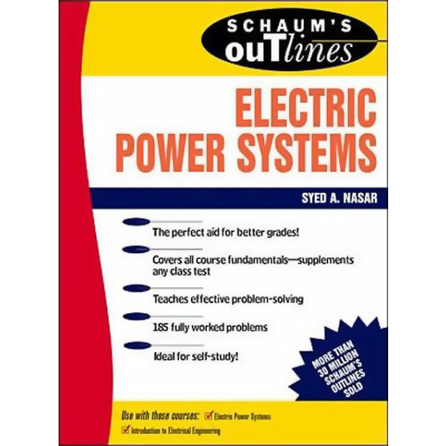 Schaum&#039;s Outline of Electrical Power Systems [Paperback] by Syed Nasar