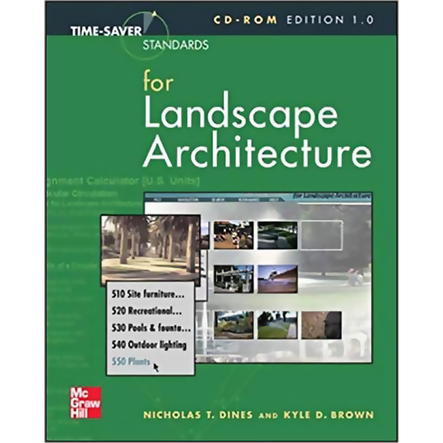 Time-Saver Standards for Landscape Architecture : Edition 1.0  Software