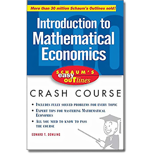 Schaum's Easy Outline of Introduction to Mathematical Economics (Schaum's Easy Outlines) by Edward T