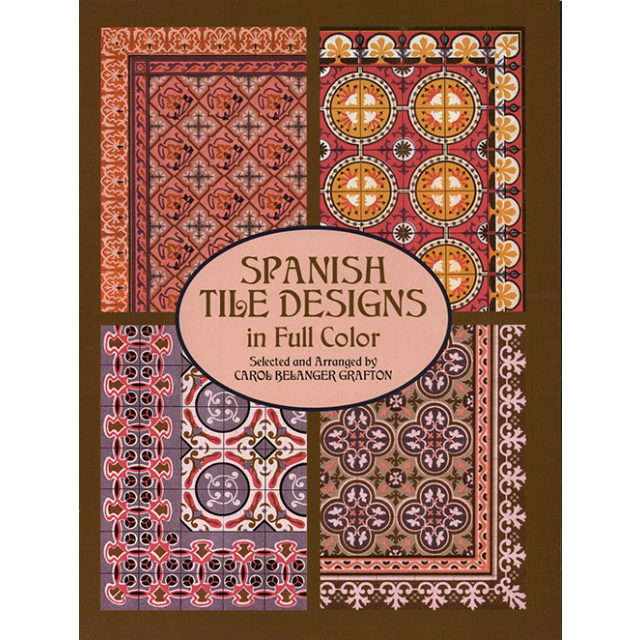 Spanish Tile Designs in Full Color