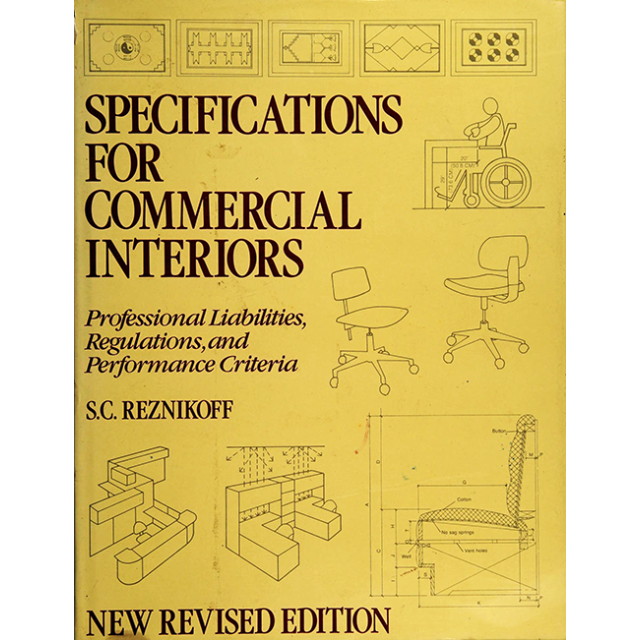 Specifications for Commercial Interiors by S. C. Reznikoff