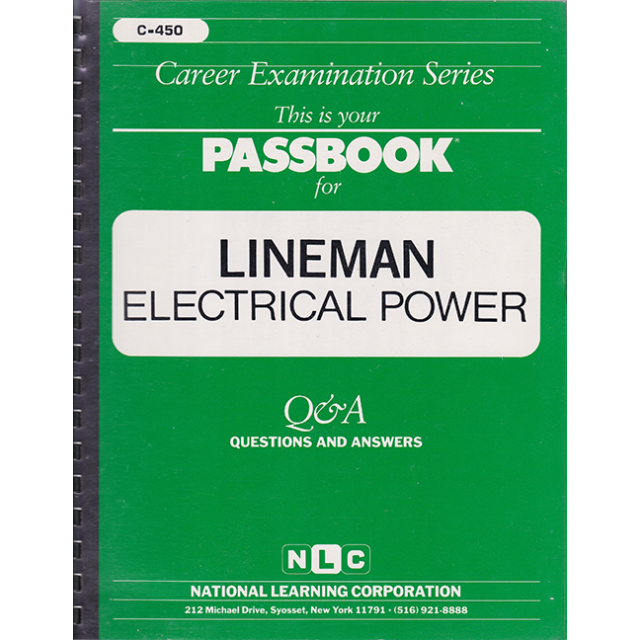 Lineman (Electrical Power) Passbook C-450