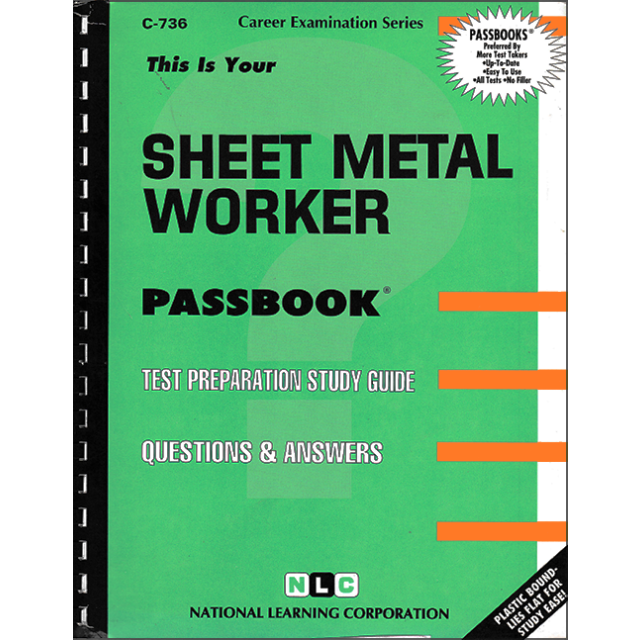 Sheet Metal Worker Passbook by Jack Rudman