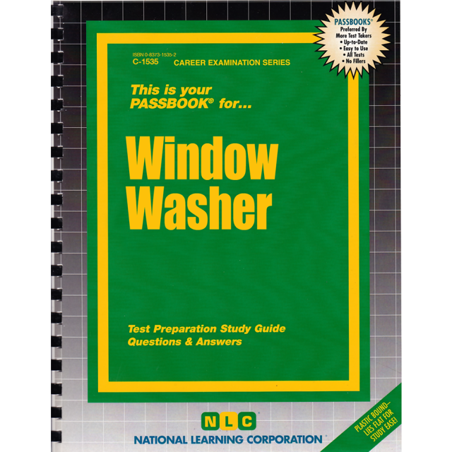 Window Washer (Career Examination Passbooks)