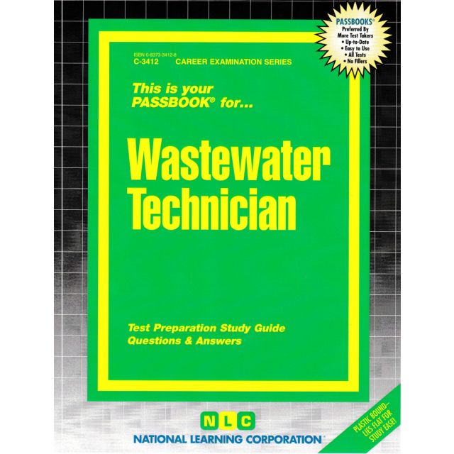Wastewater Technician (Career Examination Passbooks) by Jack Rudman