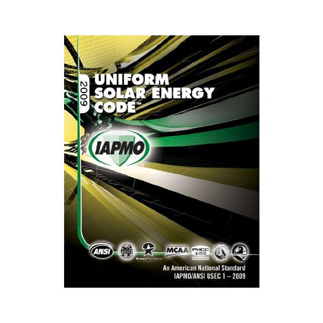 2009 Uniform Solar Energy Code