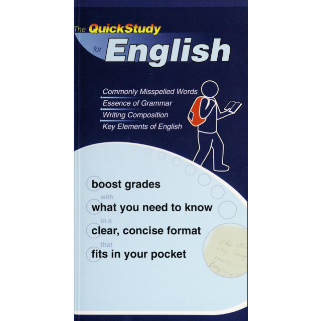 English (Quickstudy Books) by Inc. BarCharts