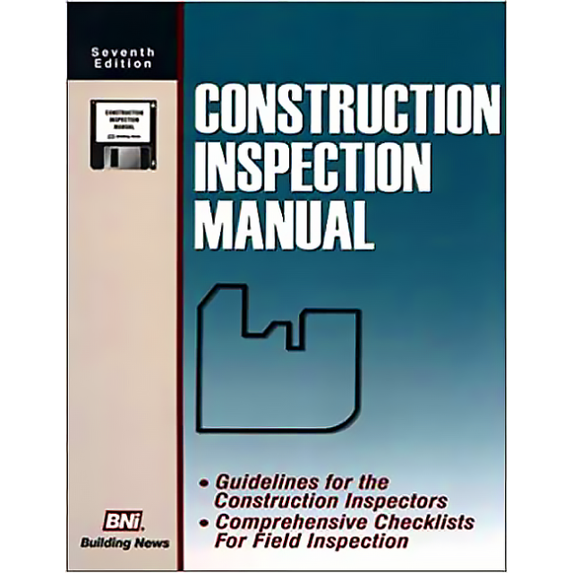 Construction Inspection Manual by John Raeber and Building News Inc.