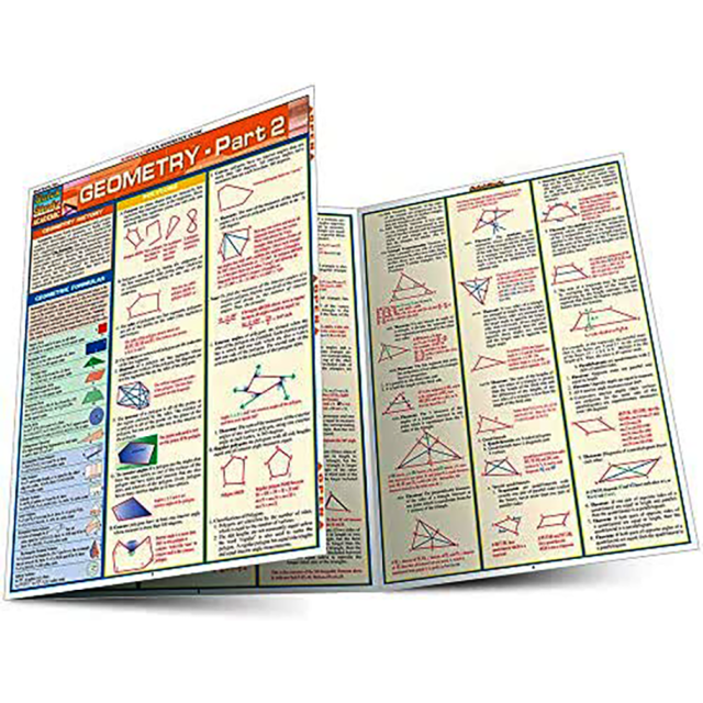 Geometry Part 2 (Quickstudy: Academic) by Inc. BarCharts