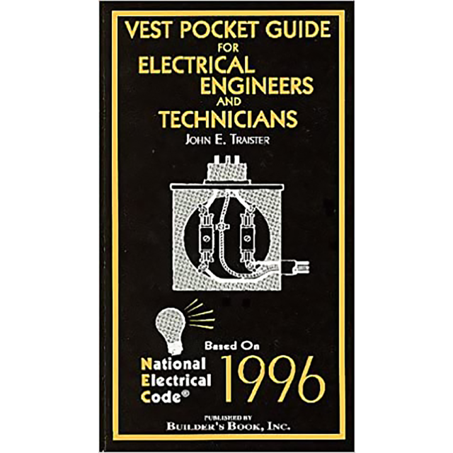 Vest pocket guide for electrical engineers and technicians [Paperback] by John E Traister