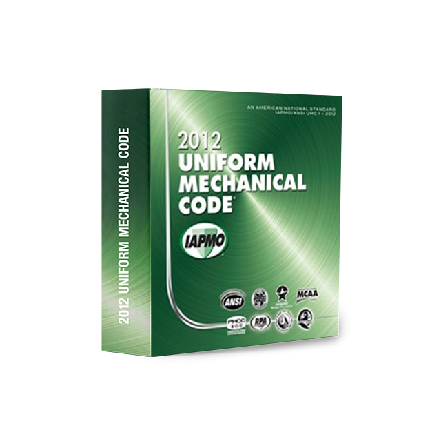 2012 Uniform Mechanical Code Loose-leaf