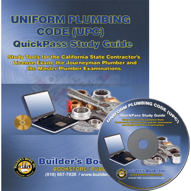 Uniform Plumbing Code 2012 QuickPass Study Guide CD-ROM