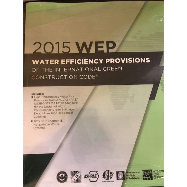 2015 WEP Water Efficiency Provisions of the 2015 IGCC