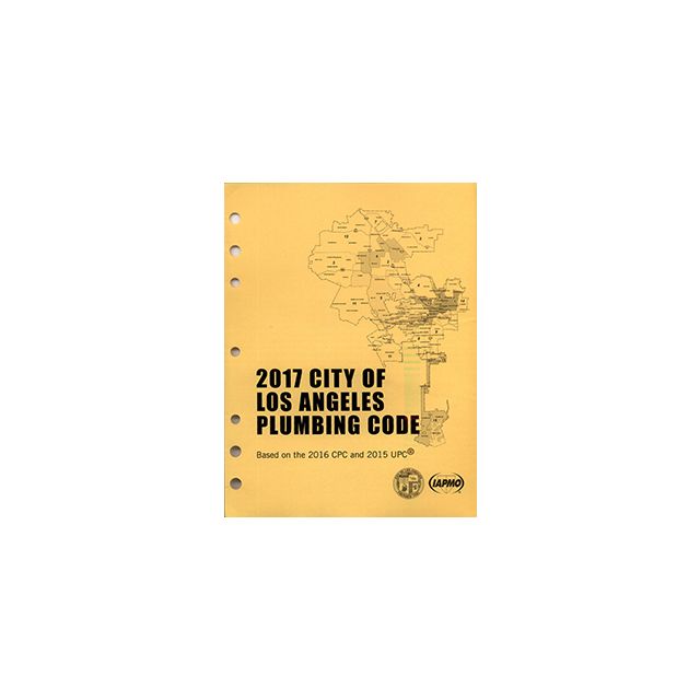 2017 City of Los Angeles Plumbing Code - Amendments Only