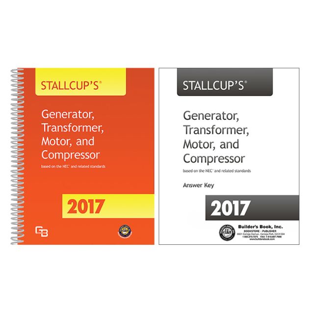 2017 Stallcup&#039;s Generator, Transformer, Motor &amp; Compressor + Answer Key