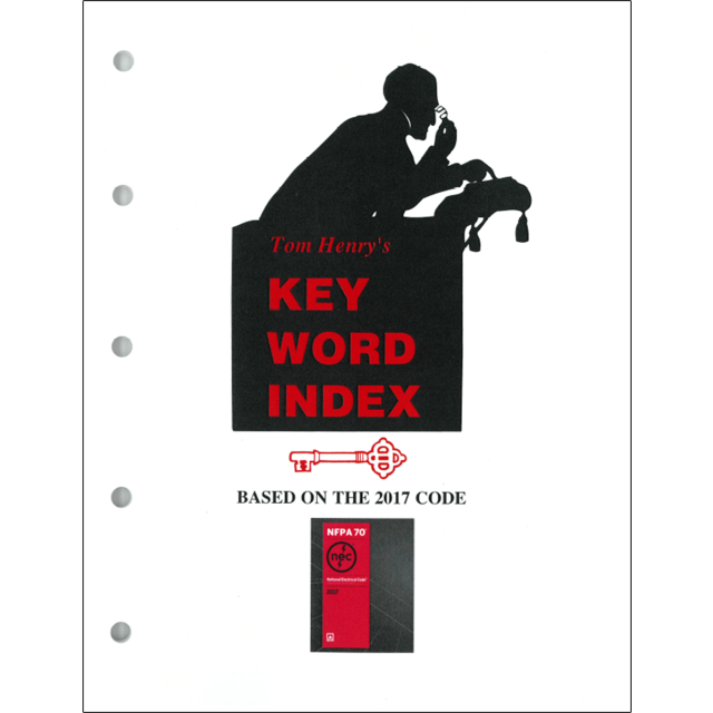 Tom Henry&#039;s Key Word Index, 2017 NEC