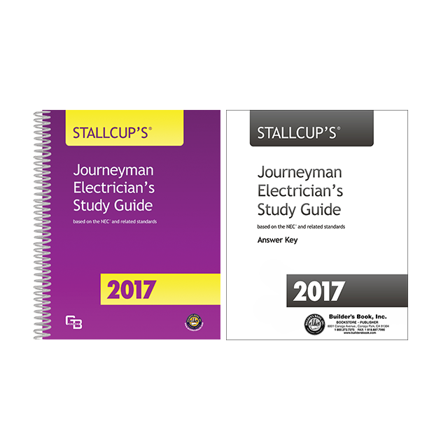 2017 Stallcup&#039;s Journeyman Electrician&#039;s Study Guide + Answer Key