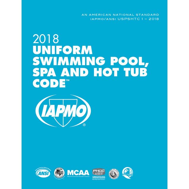 2018 Uniform Swimming Pool Spa and Hot Tub Code
