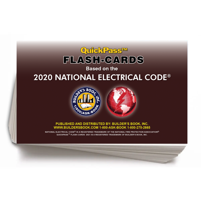 National Electrical Code QuickPass Flash-Cards Based On The 2020 NEC 