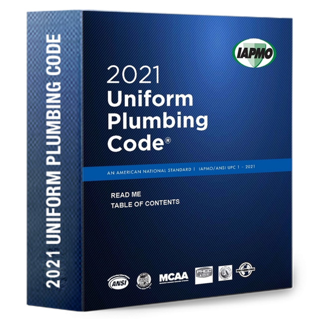  2021 Uniform Plumbing Code Loose-Leaf w/Tabs