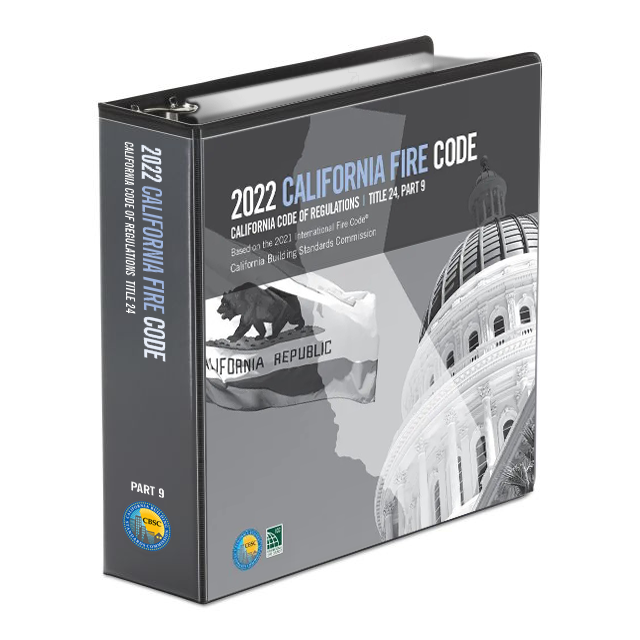 2022 California Fire Code, Title 24, Part 9