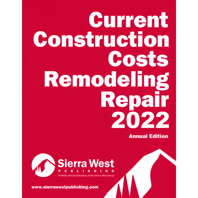 2022 Current Construction Costs Remodeling/Repair