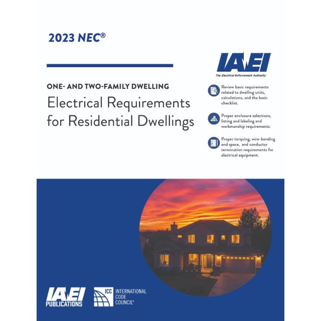 One- and Two-Family Dwelling 12E, 2023 NEC