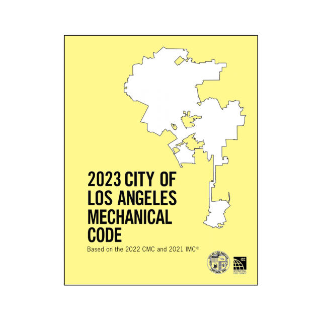 2023 City Of Los Angeles Mechanical Code - Amendments Only