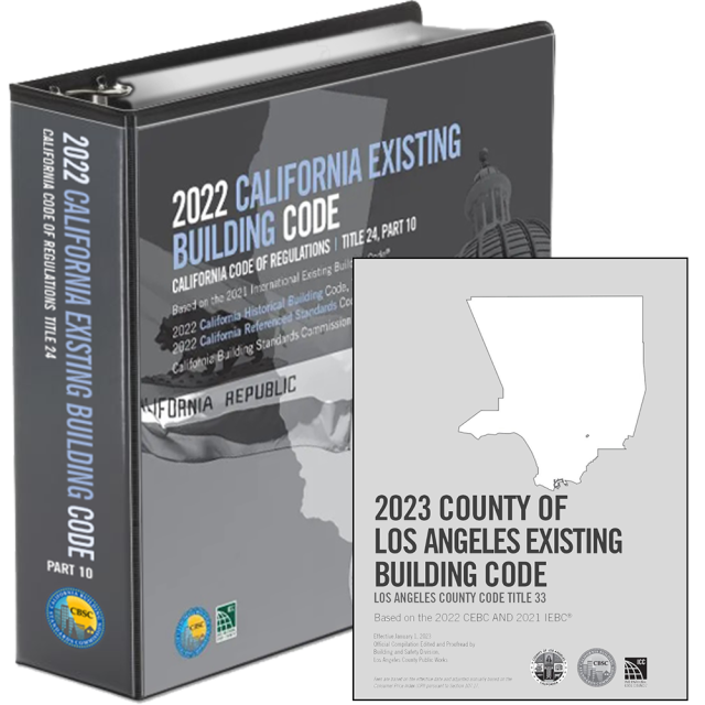 2023 County of Los Angeles Existing Building Code - Complete Code