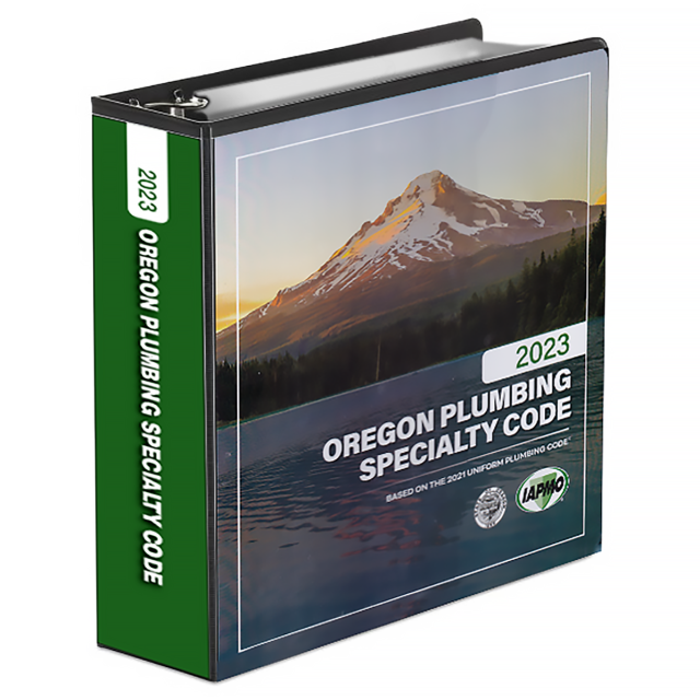 2023 Oregon Plumbing Specialty Code (OPSC)