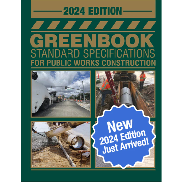 2024 Greenbook: Standard Specifications for Public Works Construction