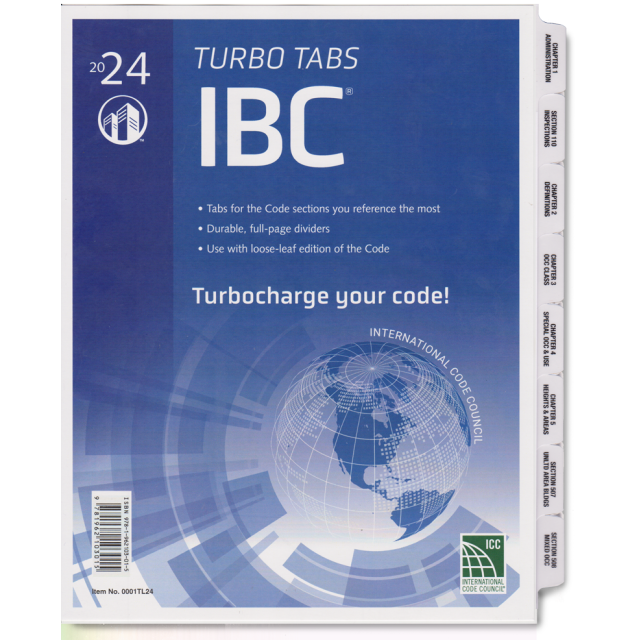International Building Code Loose Leaf Turbo Tabs (IBC)