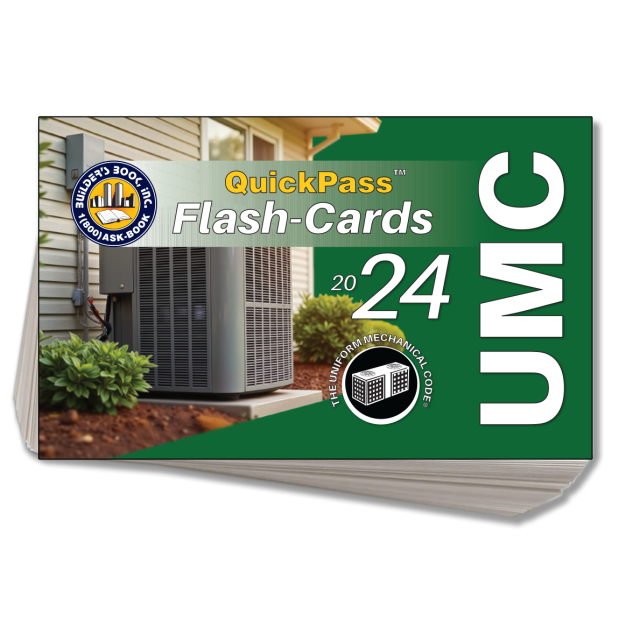 2024 Uniform Mechanical Code QuickPass Flash-Cards