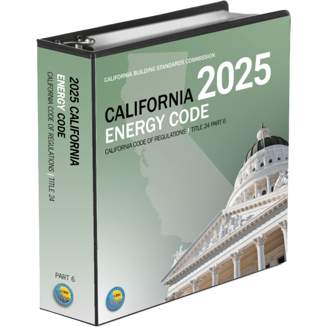2025 California Energy Code, Title 24, Part 6