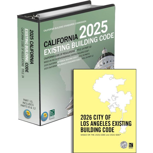 2026 City of Los Angeles Existing Building Code - Complete Code (PRE-ORDER)