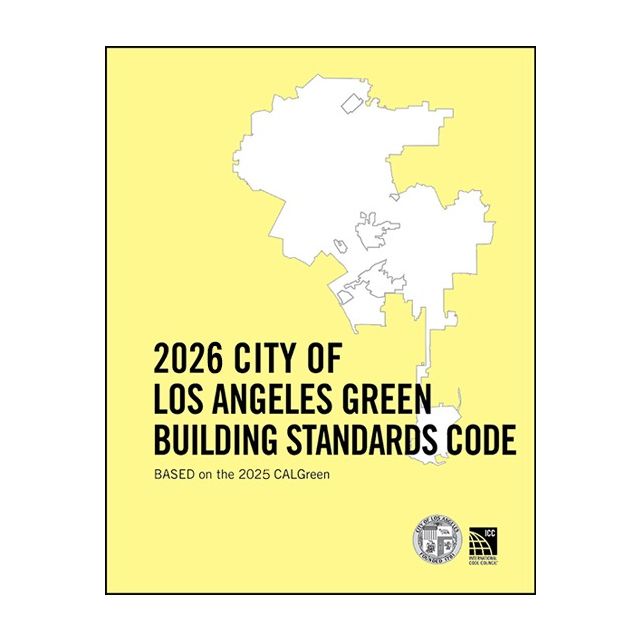 2026 City of Los Angeles Green Building Code - Amendments Only (PRE-ORDER)