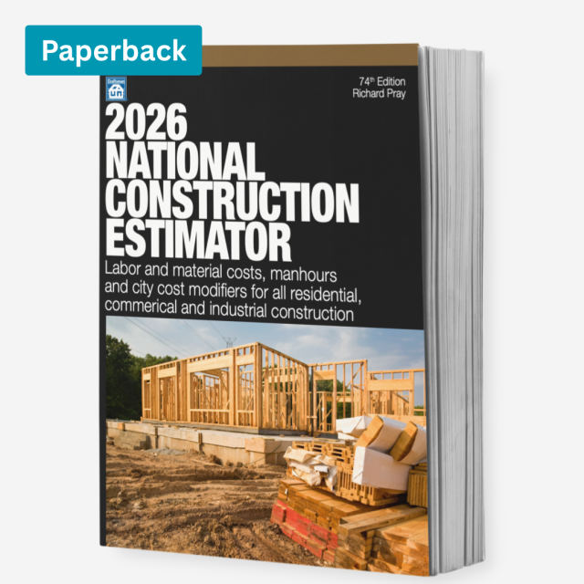 2026 National Construction Estimator Book