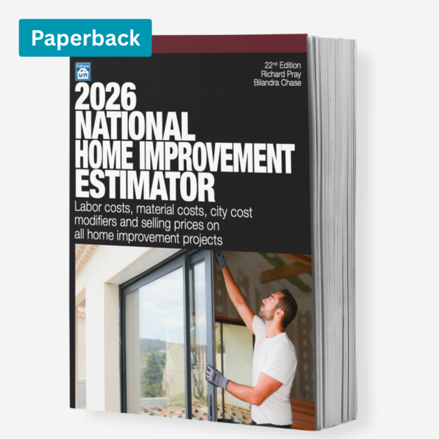 2026 National Home Improvement Estimator Book