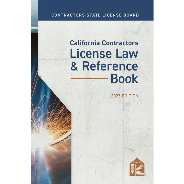 California Contractors License Law & Reference Book 2025 (FREE PDF INCLUDED)