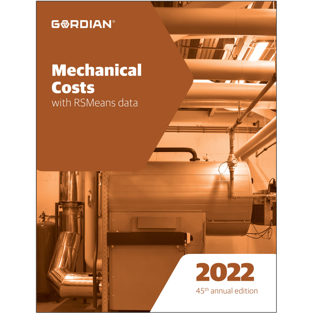 2022 Mechanical Costs Book With RSMeans Data (2 Copies Left)