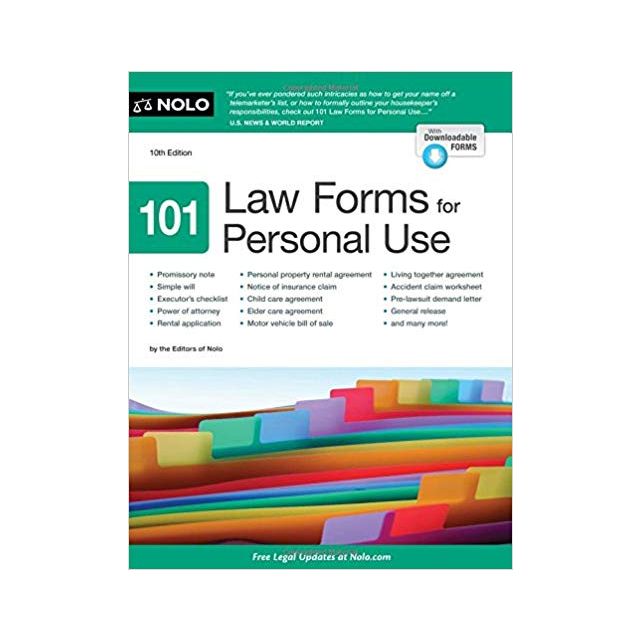 101 Law Forms for Personal Use