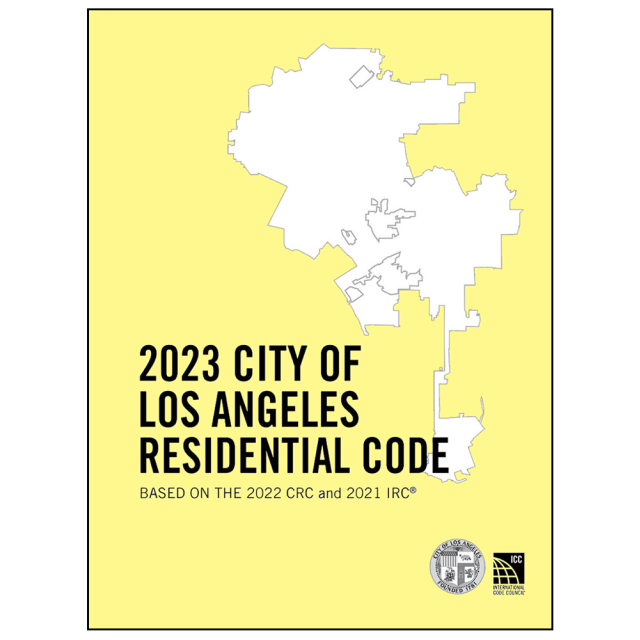2023 City of Los Angeles Residential Code - Amendments Only