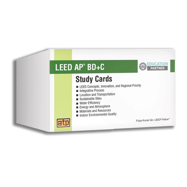 LEED AP® BD+C Study Cards