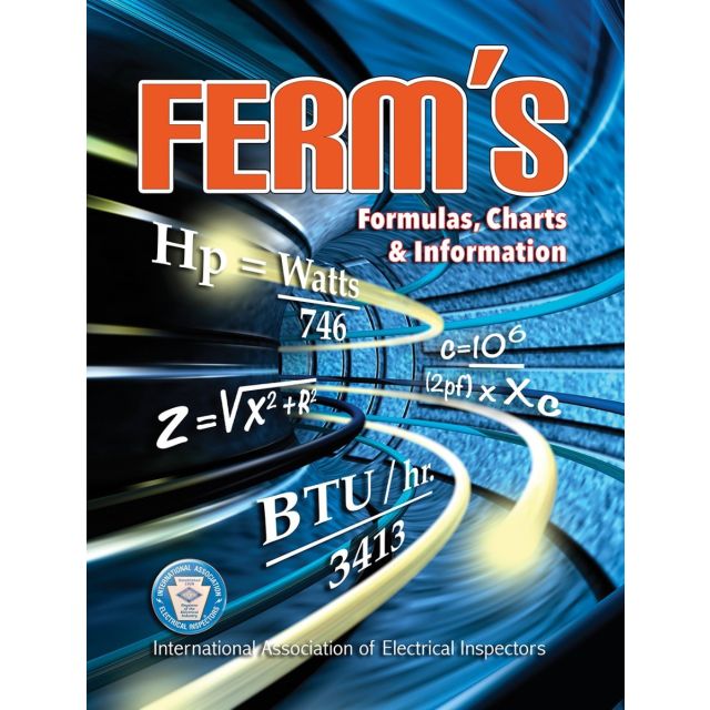 Ferm&#039;s Formulas, Charts &amp; Information book