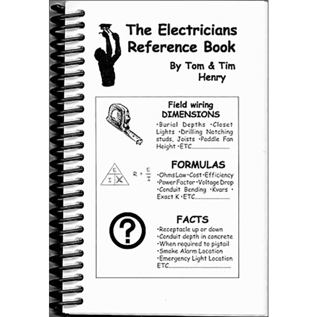 The Electricians Reference Book By Tom & Tim Henry