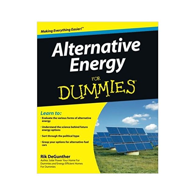 Alternative Energy For Dummies by Rik DeGunther