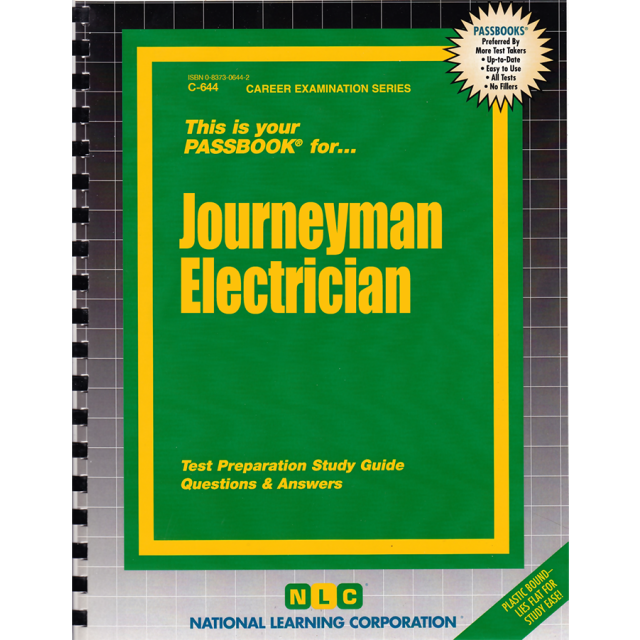 Journeyman Electrician Passbook