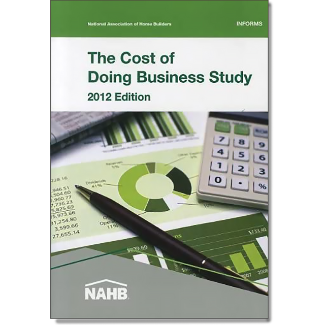 The Cost of Doing Business Study, 2012 Edition