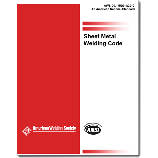 AWS D9.1/D9.1M Sheet Metal Welding Code 2018